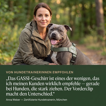 GASSI Zugstopp™ — Das Anti-Zug-Geschirr